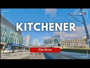Kitchener 4k - Driving Kitchener, Ontario | Waterloo Region |Canada City Drive