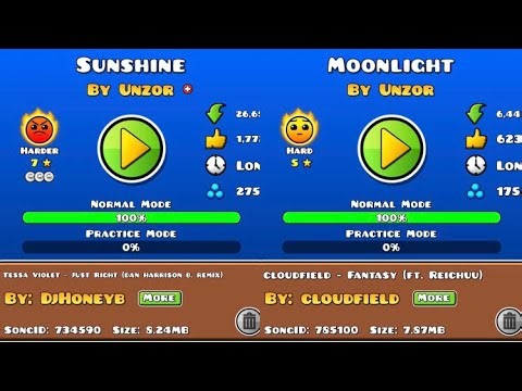 Geometry Dash - Sunshine and Moonlight