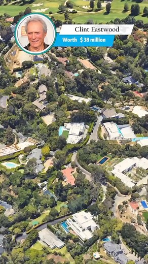 143K views · 1.3K reactions | This is the mansion of Hollywood legend Clint Eastwood #Home #house #celebrity #mansion #foryou | Real Estate of Stars | Facebook