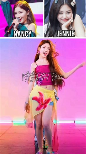 KiiiKiii Chooses Nancy Over Jennie?! 😱💗🔥 | K-Pop Choice Edit #Shorts