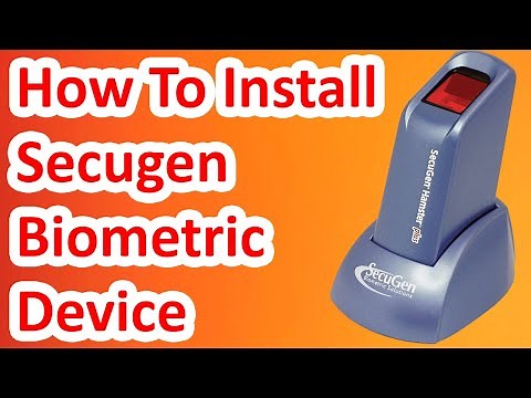 How To Install Secugen Biometric Device For UBL Omni Agent System
