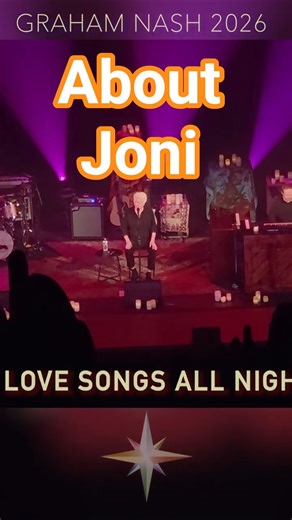 Graham Nash Wrote ‘Our House’ About Joni Mitchell… Then THIS Happened - Live in NJ 2026
