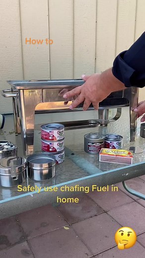 Safely Using Chafing Fuel at Home: Tips and Tricks