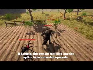 Emerald AI 2.0 (Beta Footage) - Combat Text UI - For Unity3d