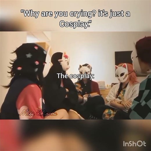 Why am I crying? #demonslayer #knyedit #cosplay #sabito #makomo #shinobu #infinitycastle