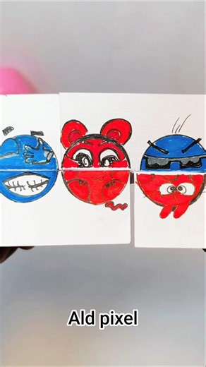 mouse 🕶 expression dancing 😍emoji short #shorts #diy #art #emoji #papercraft