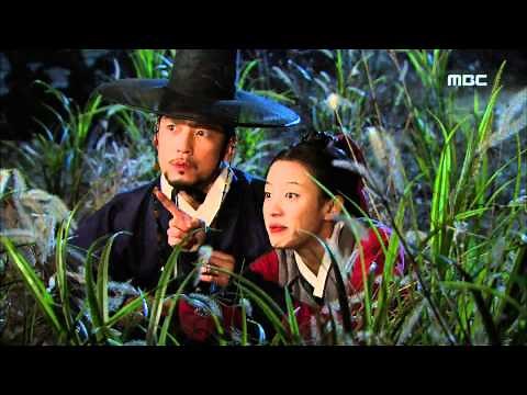 [2010년 사극 레전드] 동이 Dong Yi 함께 도망치며 수상한 사내들 감시하는 숙종.동이