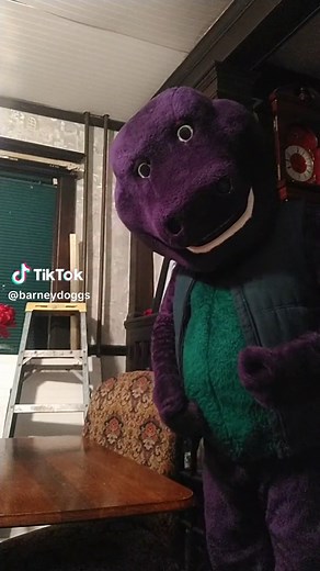 Creepy Barney Costume - Scary or Entertaining?