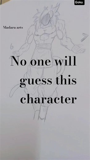 Goku full body drawing 💀🫣 || #anime #DBZ