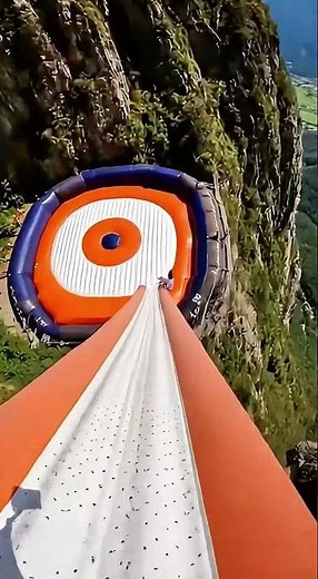 One Big Bounce! Cliff Slide to Perfect Airbag Landing