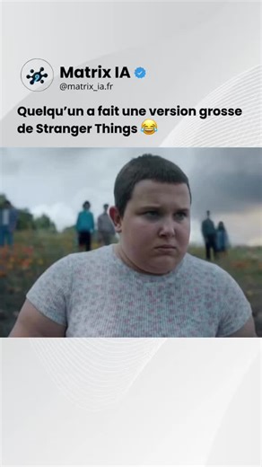 Stranger Things… mais en version XXL. L’IA a retravaillé tout le casting de façon complètement inattendue — et le résultat est étrangement convaincant. Les traits du visage, les expressions, le ton des scènes restent cohérents. Ça ressemble moins à un meme et plus à une version alternative de la série qui existerait vraiment quelque part. C’est là où l’IA editing devient fascinant — pas juste changer l’apparence, mais remodeler une identité tout en gardant l’histoire reconnaissable. 😅 #Stranger