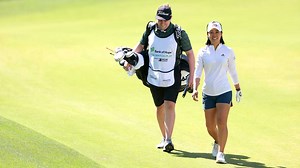Danielle Kang caddied on Monday, then made a deal with her own caddie