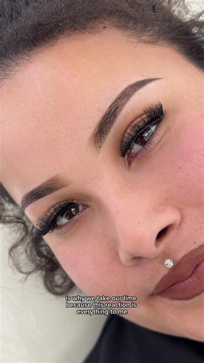 yes I was clutching my pearls with this appointment #brows #ombrepowderbrows #browshaping #naturalbrows #beforeandafter