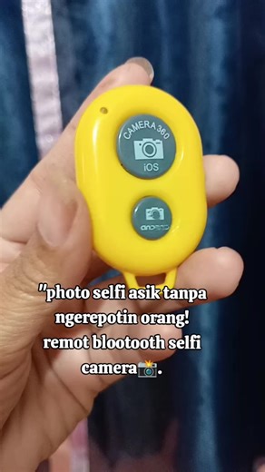 HL 0262 selfie remote control bluetooth wireless shutter selfie kamera Android lost remote wireless smartphone gadget tripod biru lampu tongsis handphone kamera#recomendation #remotcontrol #creatorsearchinsights #elektronik #peralatan