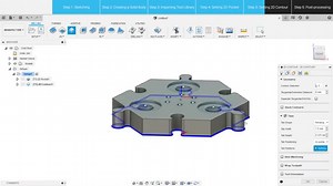 Does Snapmaker cut Aluminum? Yes it does, pretty well actually. (Speeds and feeds in comments)