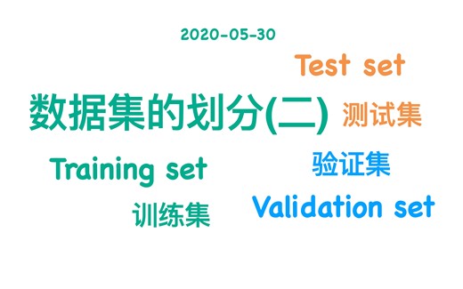 【小萌五分钟】机器学习 | 数据集的划分(二): 训练集 验证集 测试集