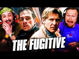 THE FUGITIVE (1993) IS SO FREAKIN' GOOD!! MOVIE REACTION!! First Time Watching!! Harrison Ford