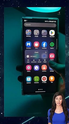 Set Alarms Faster on Your Samsung Phone #samsungtips #samsungtricks #samsungtutorial