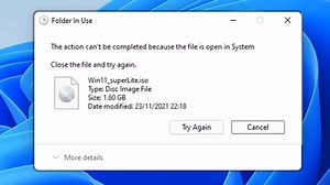 Fix “The Action Can’t Be Completed Because the File Is Open in System” Error | Delete or Rename Files in Windows ✅