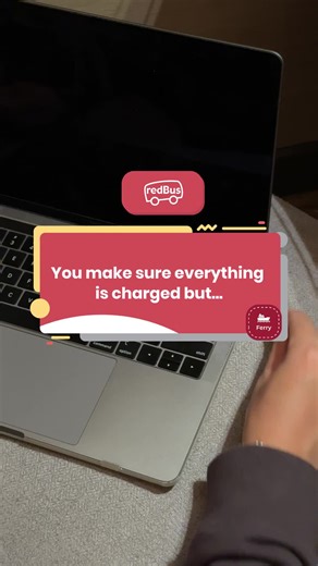 Sometimes, all you need is a short break to recharge ✨ 👉 Use code REDBUSJOY to enjoy 30% off and 30% cashback for ferry tickets! 👉 CHUP ferry ticket on the redBus app or visit: https://www.redbus.my/ferry #redBusMY #Ferry #recharge #trend