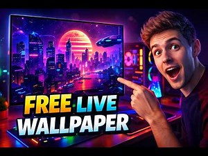 🔥 How to Set Live Wallpaper on PC FREE (2026 Guide) | 4K Animated Desktop Setup
