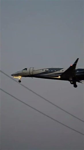 VSR AVIATION EMBRAER LEGACY 600 BUSINESS JET LANDING AT CHENNAI