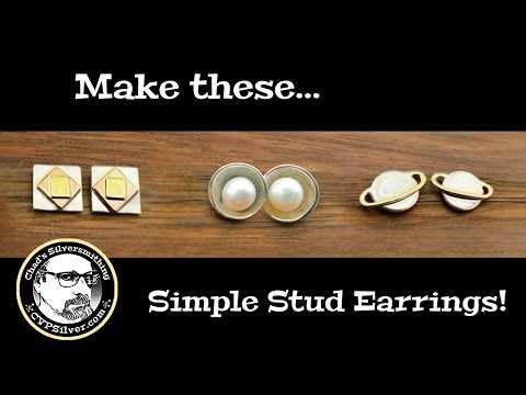Easy to Make Post Earring Projects