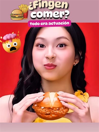 ¿Los idols realmente comen lo que vemos en los comerciales? Entre dietas estrictas y grabaciones eternas… no todo es lo que parece. Aquí te muestro los momentos más inesperados 😳🍔#Kpop #KpopIdols #CuriosidadesKpop #Idols #KpopFacts #FYP #ParaTi #KpopQueen