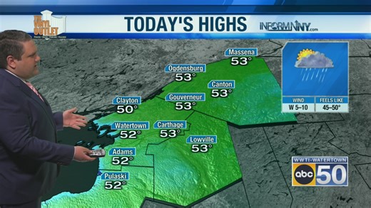 North Country Wake Up Weather: Friday, May 1