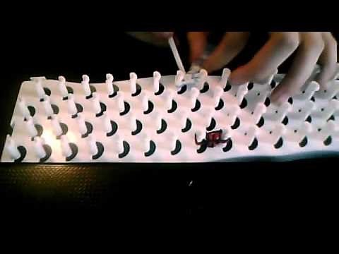 How to make an inverted fishtail fun loom bracelet