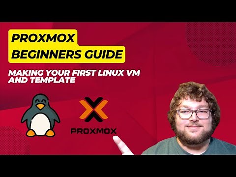 Set Up Your First Linux VM in Proxmox VE | Beginner’s Guide (2025)