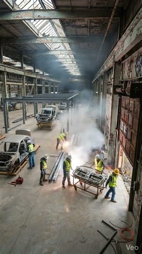 This Abandoned Factory Became a Command Center