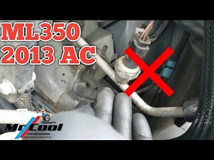 Mercedes ML350 2013 AC not working troubleshooting & Fix | ML350 ac blow warm air Fix