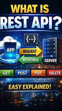 REST API Explained Simply | Request & Response in 1 Minute