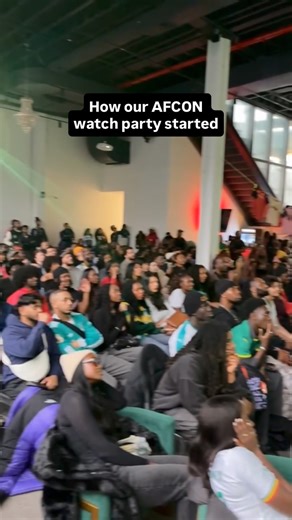 Project 96 on Instagram: "P96 Afcon finals watch party last night in NYC went something like this… congrats to Senegal 🇸🇳 for winning it all in the most thrilling and poetic way possible! 📺 Thanks to our sponsors @remitly and partners @amplifyafrica @shirtlessplantainshow @faajinightshq @thrivoryonpark for their support in making it happen! #AfconNYC #p96experiences #remitlyhouse #afcon26🌍⚽️🏆"