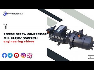Refcomp screw_compressor Oil flowswitch