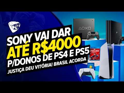 URGENTE! Sony VAI DAR De 400 Até 4000 Reais Para JOGADORES Do PS4 e PS5! PREÇOS ABUSIVOS
