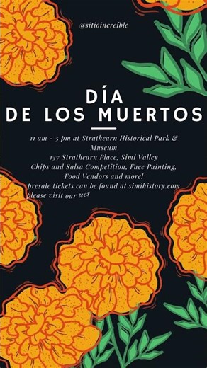 Dia De Los Muertos Event at Strathearn Historical Park and Museum!