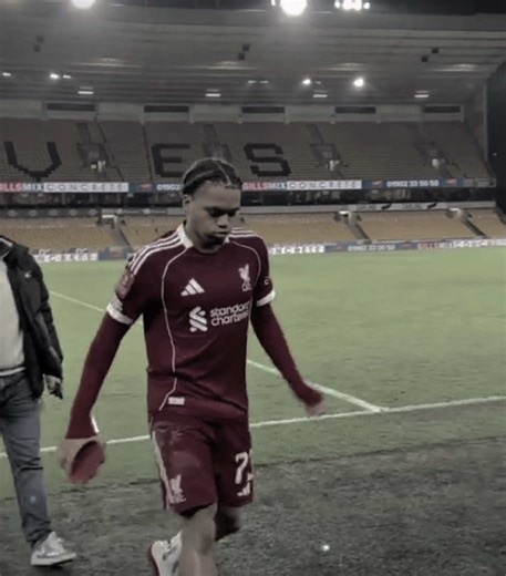 Liverpool vs Wolves: Young Star Rio Ngumoha Shines