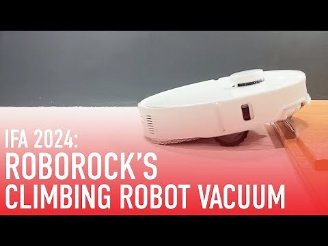 Hands On With Roborock's Climbing Robot Vacuum at IFA 2024