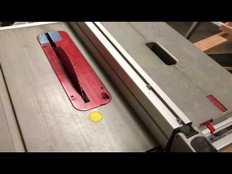 Bosch 4100 Table Saw Fence Adjustment