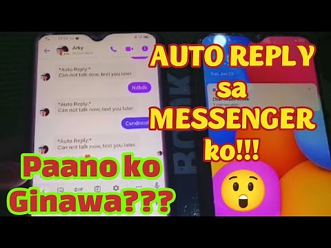 Paano mag Auto reply sa messenger kapag busy ka??? |Aris One Tv