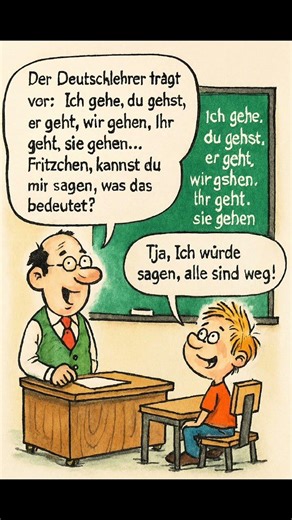 Der Deutschlehrer.
