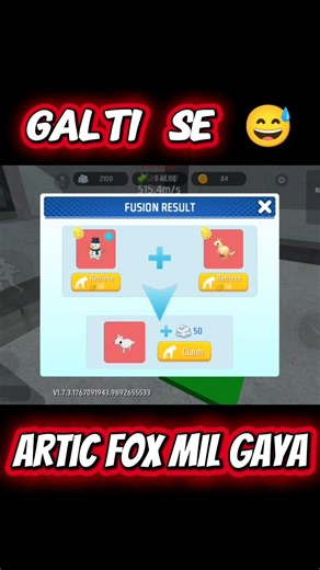I Got Most Expensive Artic Fox 🐺 In Egg Fuse 🥚🤯😲❤️‍🔥|| Steal A Pet New Pet's #freefiremax #crafland