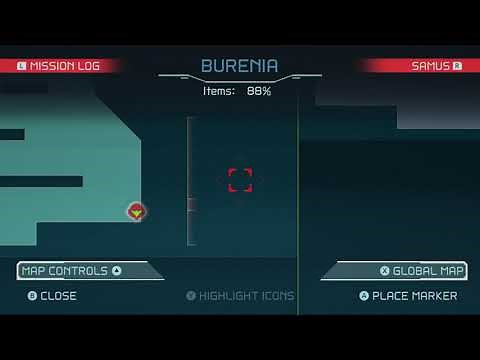 [Metroid Dread] Burenia hidden room Energy Part & Missile+ Tank