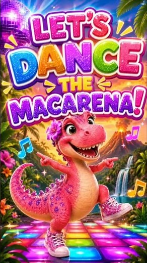 Macarena Dance for Toddlers 💃 Dance Tutorial with Cassie