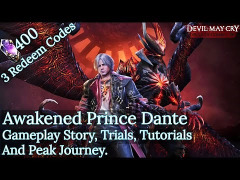 Devil May Cry: Peak of Combat DMC POC | 3 Redeem Codes | Awakened Prince Dante Gameplay | The KiLLeR