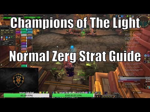 Champions of the Light 1 Minute Guide (WORKS IN MYTHIC read description !)