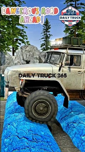 Pickup Truck Pulls a Trailer Over 2 Giant Pipes! | MudRunner & BeamNG