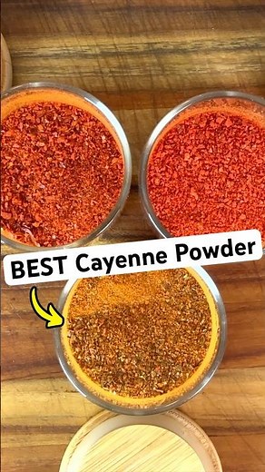The BEST way to make cayenne powder